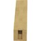 Ekena Millwork 3-inch W x 6-inch D x 10-inch H Copenhagen Rough Cedar Woodgrain TimberThane Knee Brace, Primed BRCUR03X06X10CHGRCPR - alternate 4